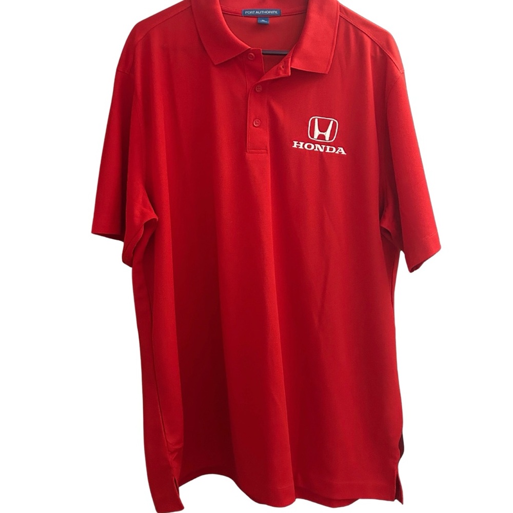 Honda Red Men's Polo Shirt